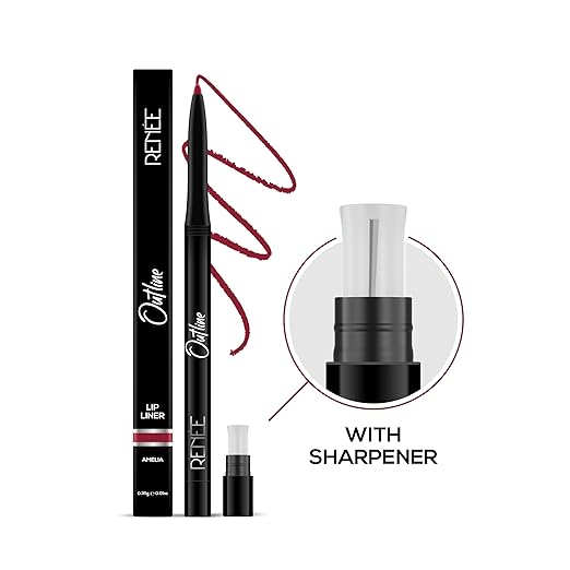 RENEE Outline Lip Liner With Built-in Sharpener 07 Sophia 0.35gm