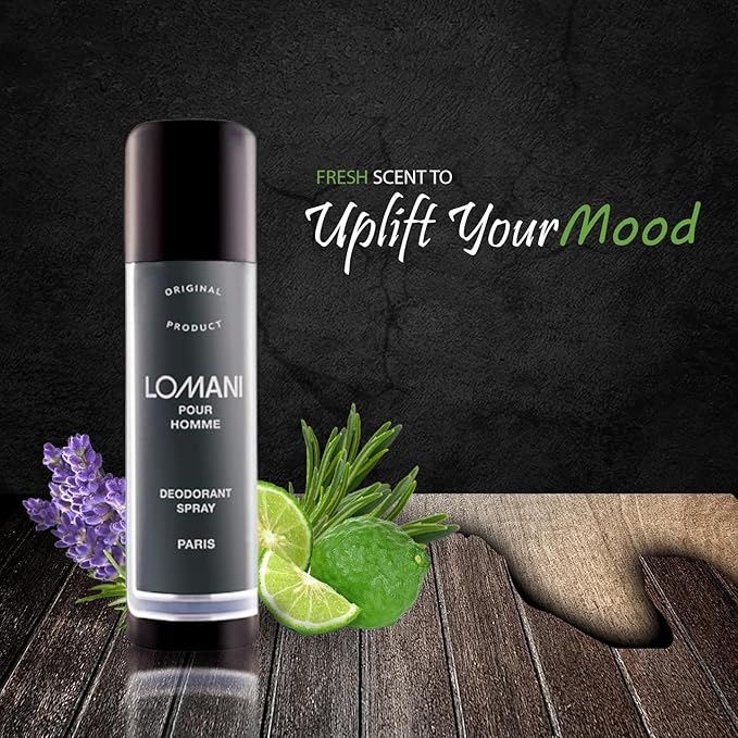 Lomani Pour Homme Deodorant Spray 200ml
