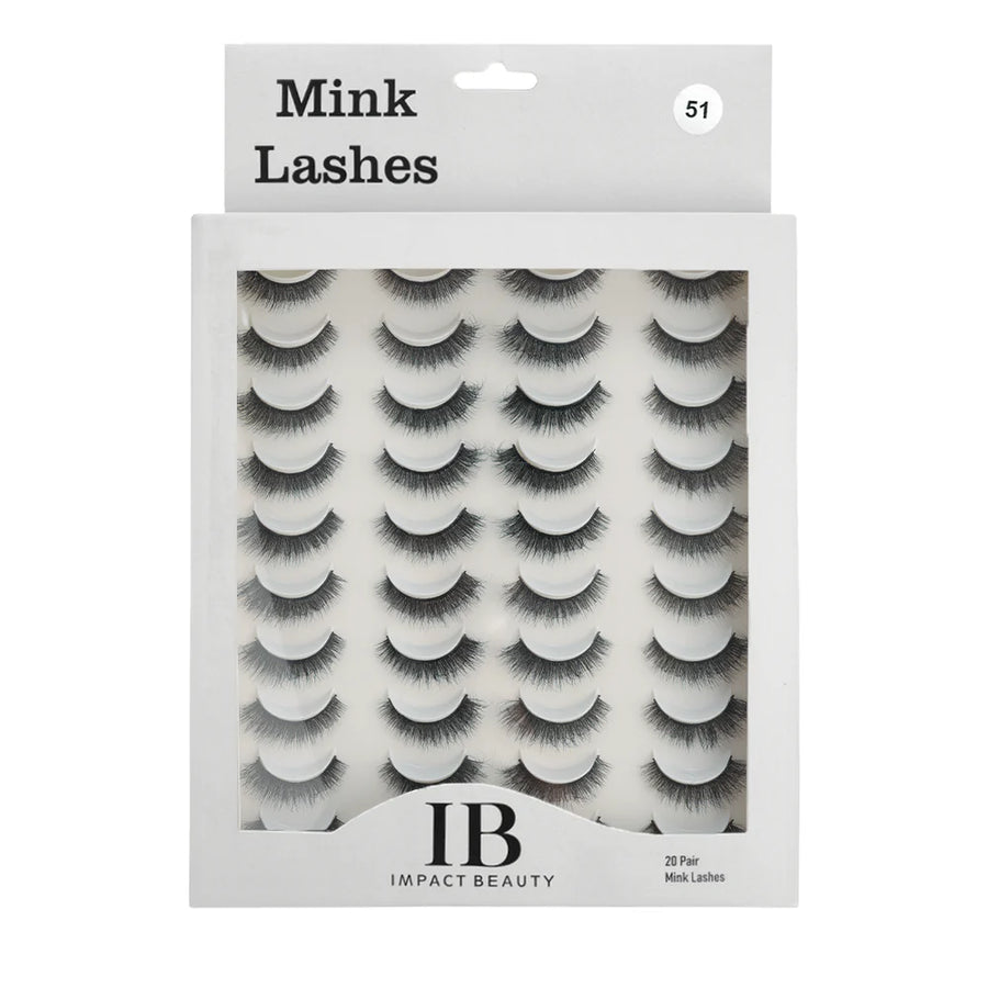 IB Impact Beauty Mink lashes 20-Pair