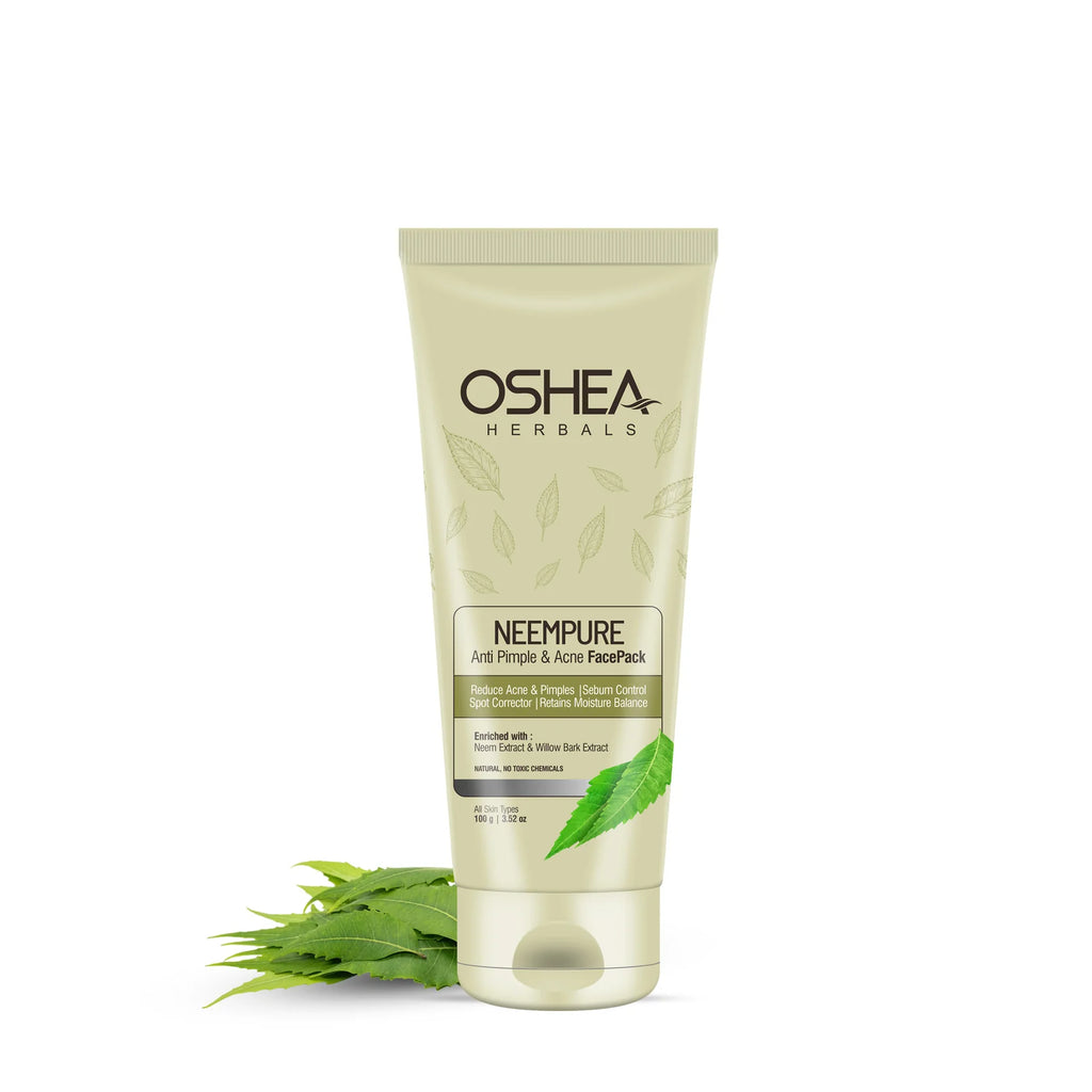Oshea Herbals NeemPure Anti Pimple & Acne Facepack 100g