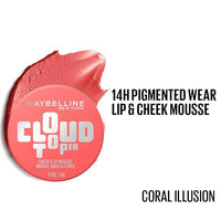 Maybelline Cloudtopia Cheek & Lip Mousse Blush | Lightweight, Pigmented Mousse 5g