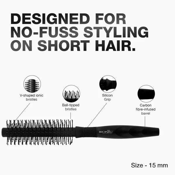 Ikonic Professional Carbon Fibre Roller Brush