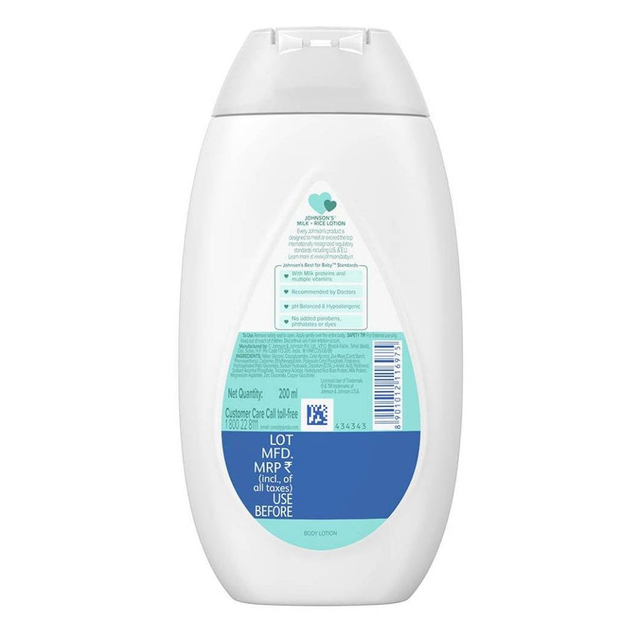 Johnson's Milk Rice Lotion 200ml