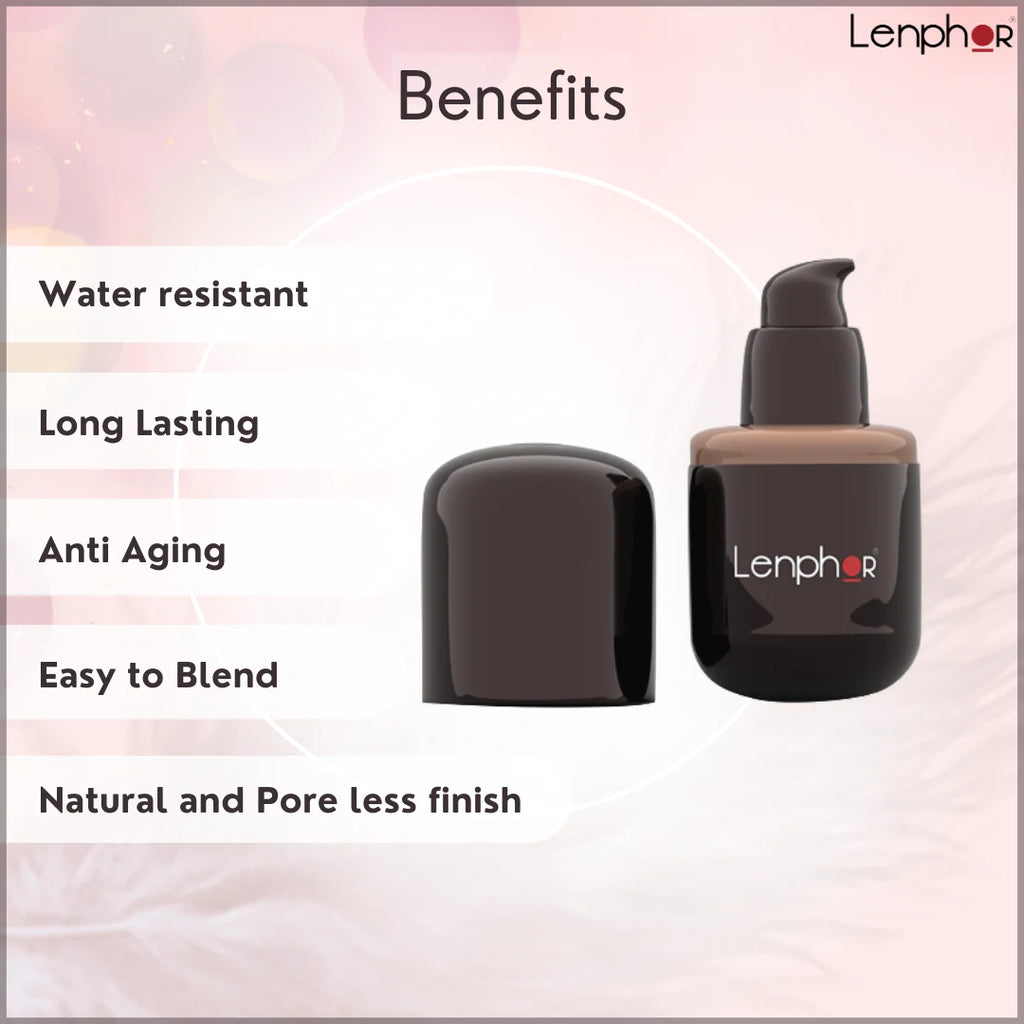 Lenphor HD Foundation 03 Beige 30 ml