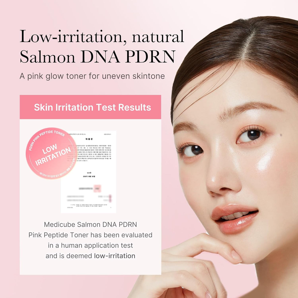 Medicube PDRN Pink Peptide Toner I Pink Glow Toner for Skin Boosting, Soothing and Calming, Uneven Skin Tone, Rose PDRN & Peptide & Niacinamide, Korean Skin Care 250ml