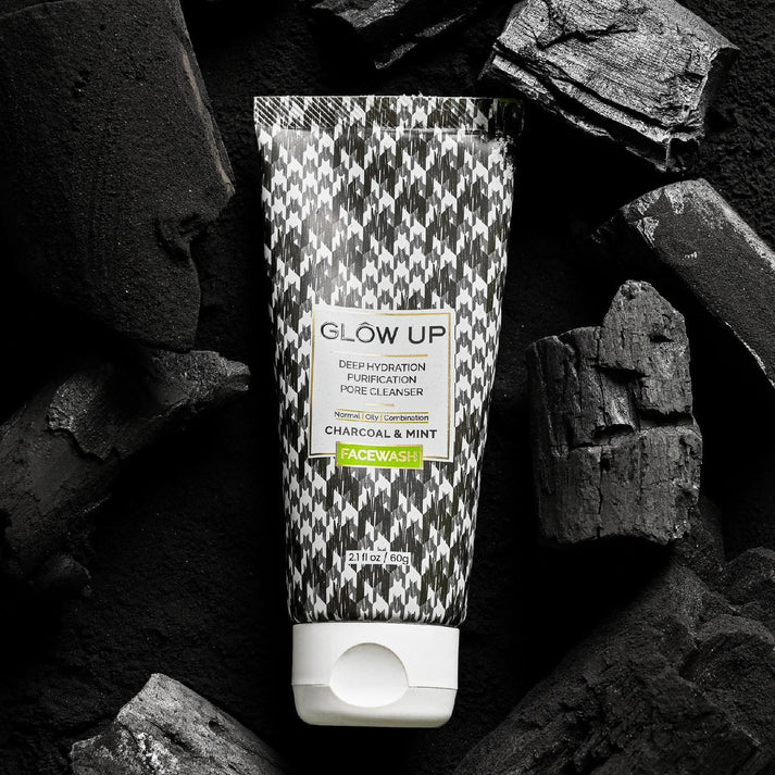 Glowup CHARCOAL & MINT FACE WASH 60g