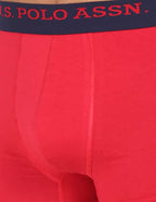 U.S. POLO ASSN. Mens Numeric Print Cotton Stretch I015 Trunks (Pack of 1)