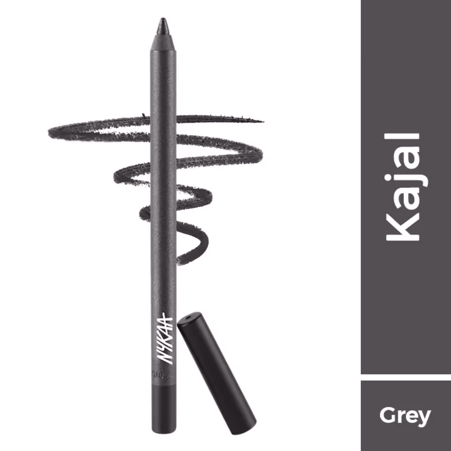 Nykaa Glamoreyes Colour Eye Pencil Kajal - Voodoo Grey 04