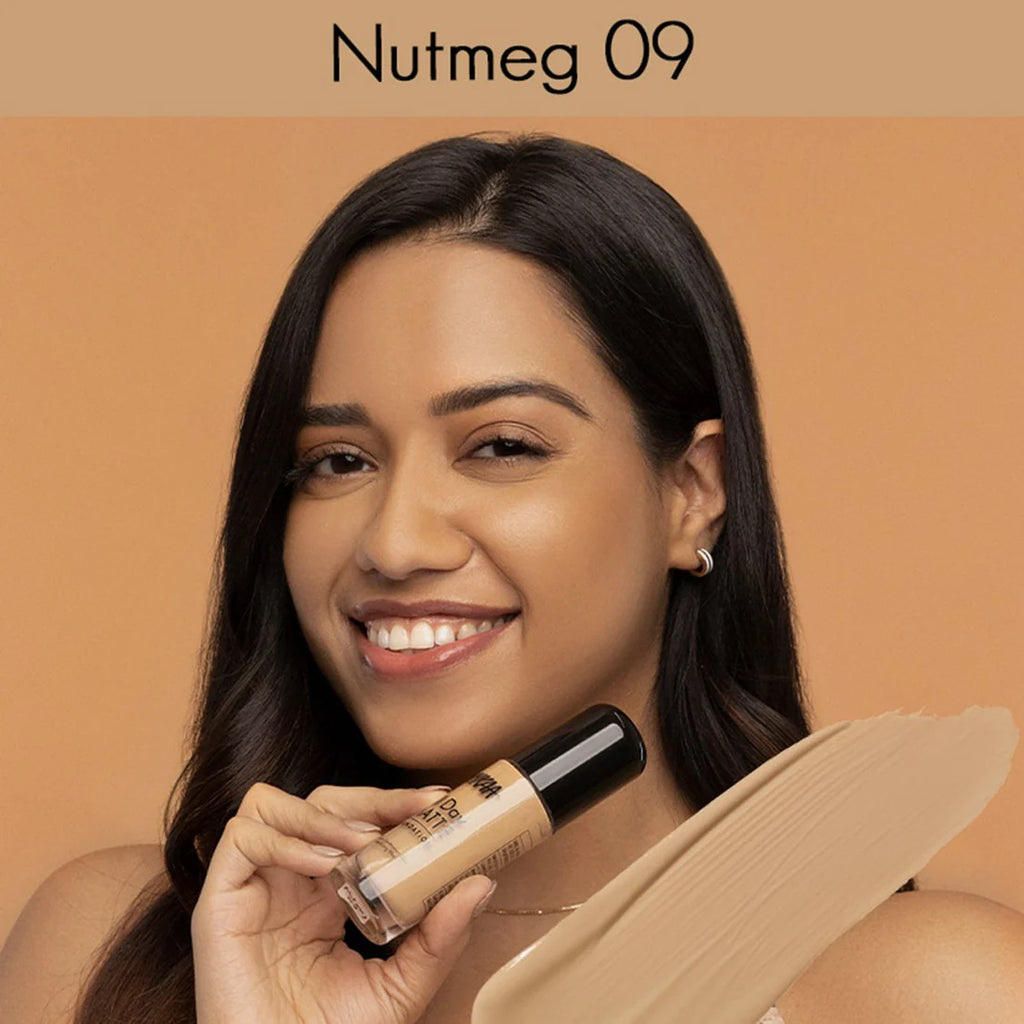 Nykaa All Day Matte Long Wear Liquid Foundation For Normal To Combination Skin 30ml