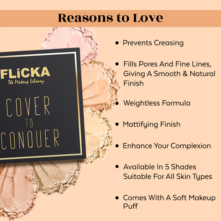 Flicka Cover To Conquer Compact 9g