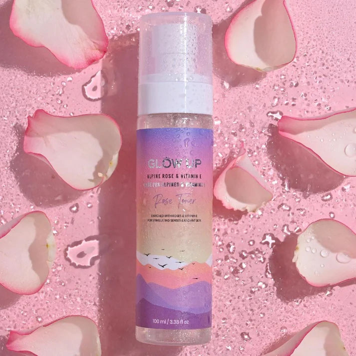 Glowup ROSE TONER WITH ALPINE ROSES AND VITAMIN E 100ml