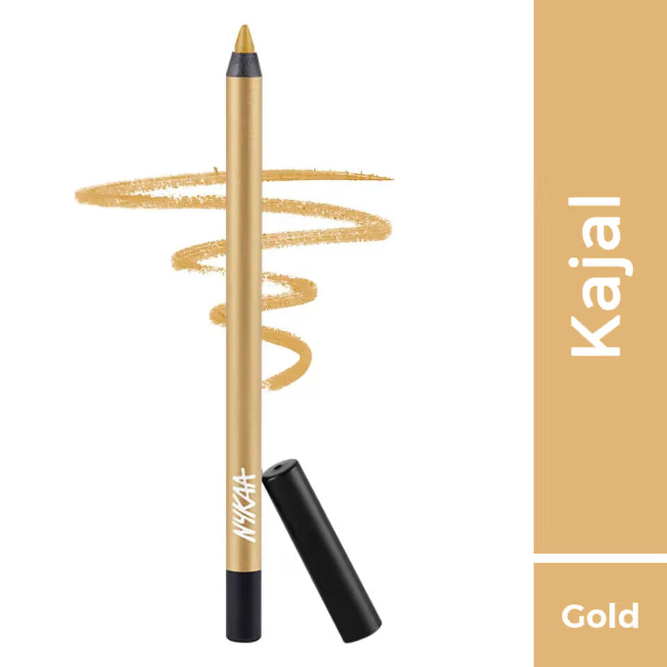 Nykaa Glamoreyes Colour Eye Pencil Kajal - Golden Fleur 10 (1.2g)