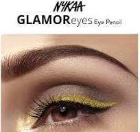 Nykaa Glamoreyes Colour Eye Pencil Kajal - Golden Fleur 10 (1.2g)