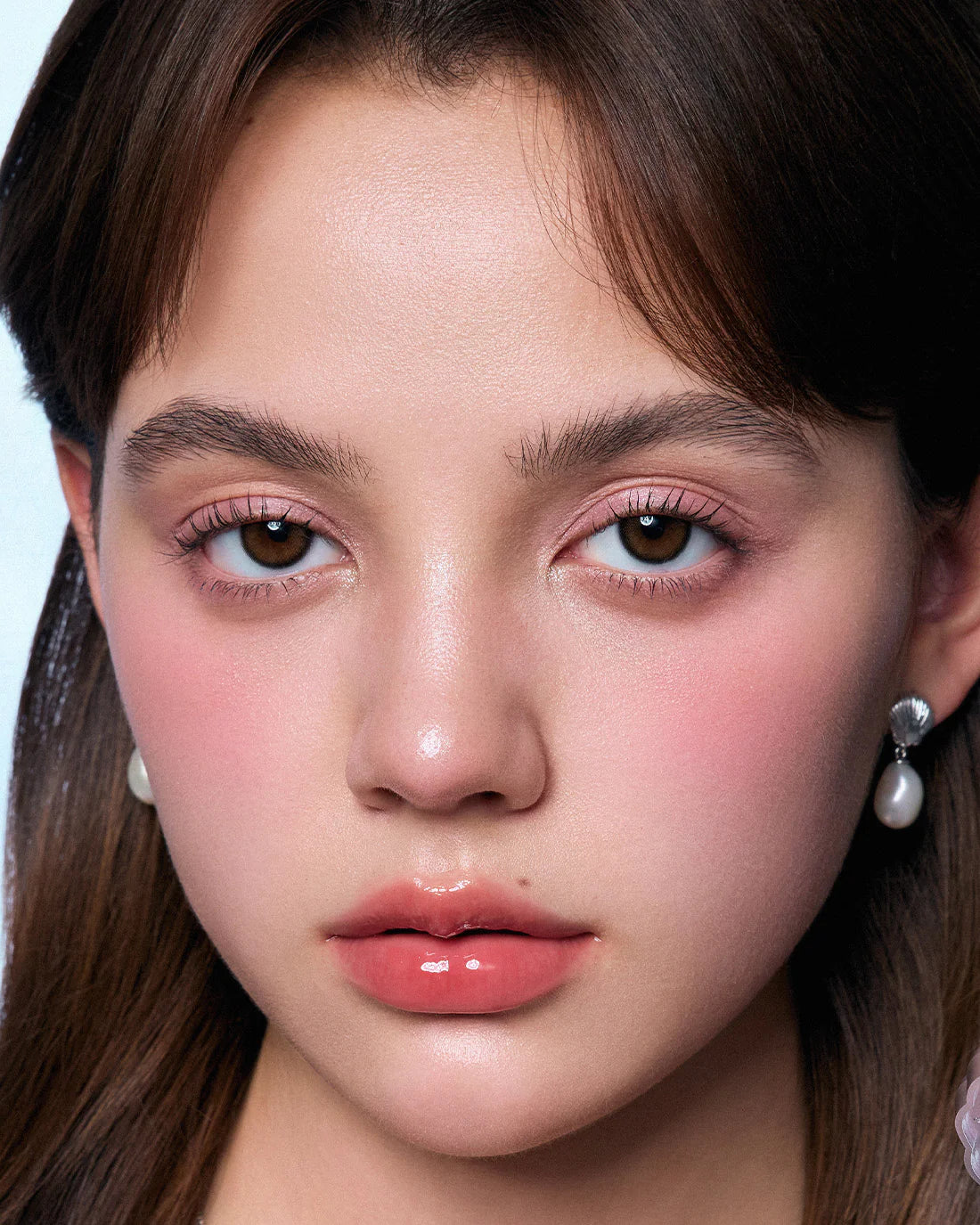 Flower Knows Shell's Jewel Silk Satin Blush