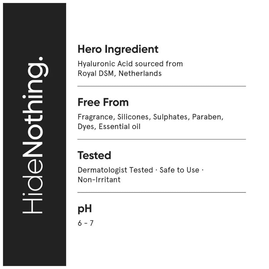 Minimalist Hyaluronic Acid + PGA 02% Face Serum Hydrates & Prevents TEWL 30ml
