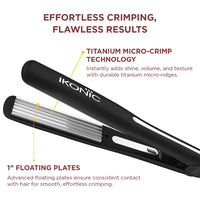 Ikonic Professional Slim Titanium Crimp 2.0 Hair Crimper