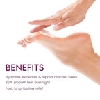 Jovees Foot Care Cream & scrub | 2-in-1 Formula | Hydrates & Heals