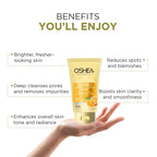 Oshea Herbals Vitamin C Brightening & Skin Illuminating Facewash 150g