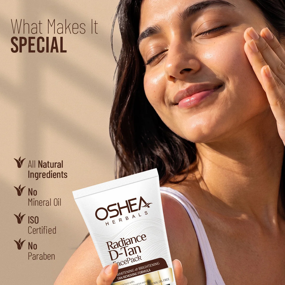 Oshea Herbals Radiance D-Tan Face Pack  120g