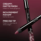 RENEE Stay Sharp Matte Lip Liner, Waterproof & Smudge-Resistant 1.4g
