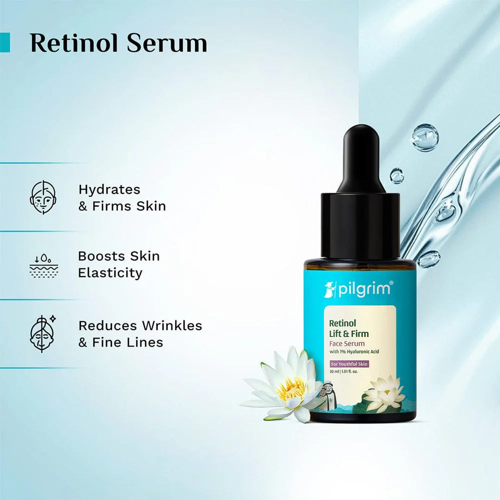 pilgrim Retinol & Hyaluronic Acid Lift & Firm Serum 30ml