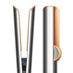 Dyson Airstrait™ Straightene| Dry & Straighten| Volumunious & Shiny Hair| Travel Friendly|Intelligent Heat Control|  (Bright Nickle / Bright Copper)