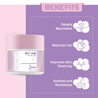 Glow Up DETAN CREAM - 100g