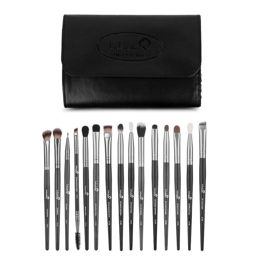 London Prime hd premium 15 Eye Essential HD Brush Set LPHD15EYBS