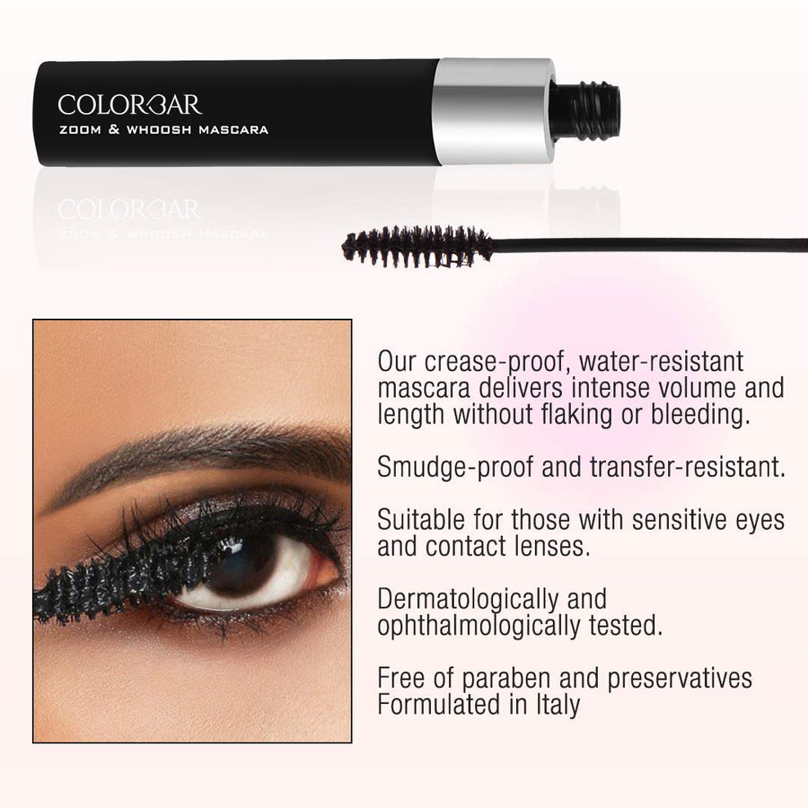 Colorbar Zoom & Whoosh Mascara Black Sin 001