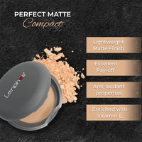 Lenphor Perfect Matte Compact 03 Natural 7.5g