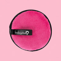 London Prime Reusable Makeup Remover Pad Pro - Hibiscus Red