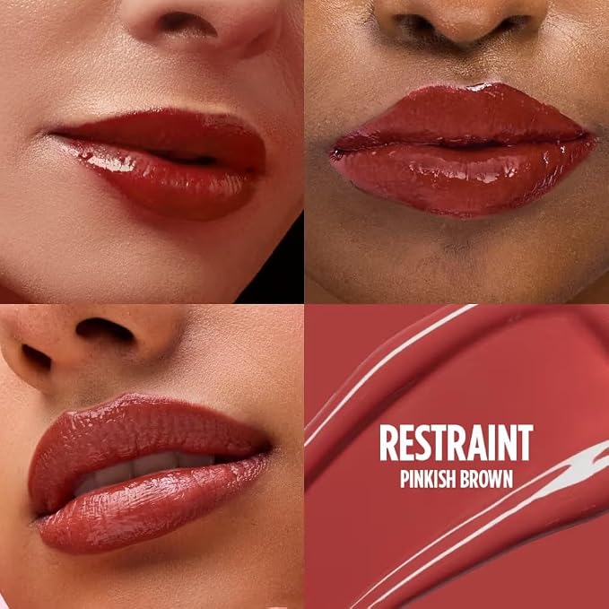 Nykaa Lip Grip No-Transfer Gloss Intense Shine Liquid Lipstick Gloss Intense Shine Liquid Lipstick 2ml