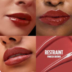 Nykaa Lip Grip No-Transfer Gloss Intense Shine Liquid Lipstick Gloss Intense Shine Liquid Lipstick 2ml