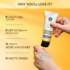 Sugar Tan Ban 4% Niacinamide Sunscreen Light Gel 50ml