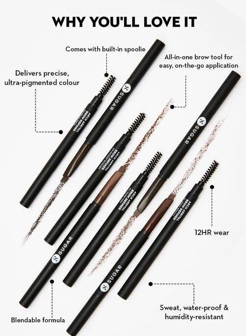 SUGAR  Arch Arrival Brow Definer - 04 Felix Onyx