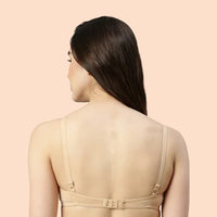 Enamor-A039 Perfect Coverage T-Shirt Bra - Supima Cotton Padded Wirefree Medium Coverage