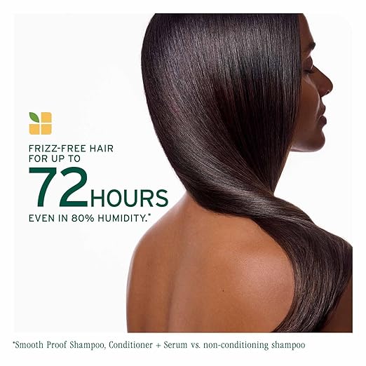 Biolage Smooth Proof 6-in-1 Hair Serum | Deep Smoothening With Avocado & Grape Seed Oil | Up to 72HR Frizz Control |For Women & Men | Vegan & Cruelty-Free