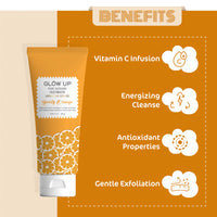 Glow Up BURSTY ORANGE FACEWASH - 100g