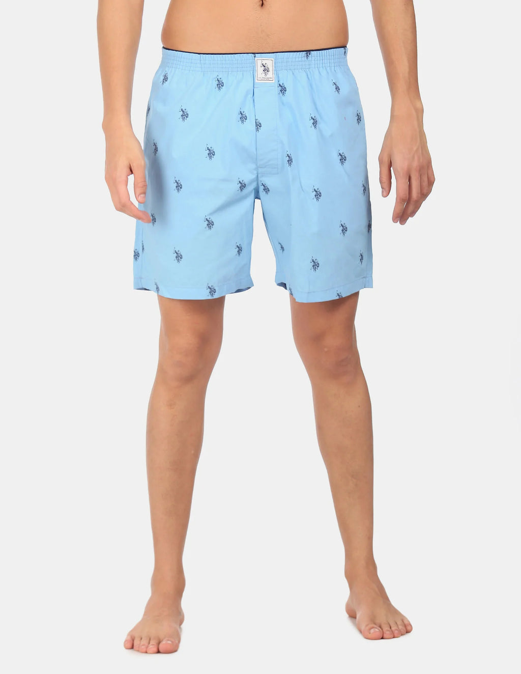 U.S. POLO ASSN. Signature Logo Pure Cotton I021 Boxers - Pack Of 1