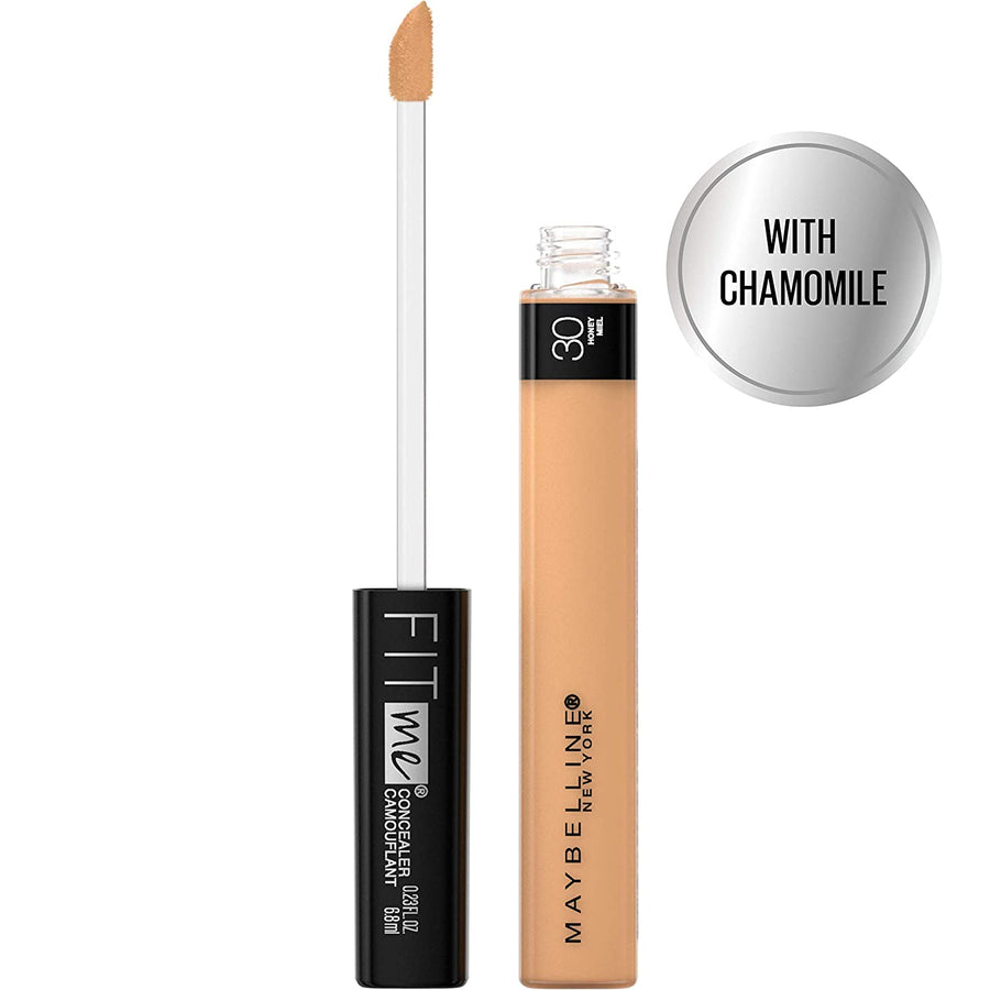 Maybelline Fit Me Liquid Concealer Makeup with chamomile extract 30 HONEY 6.8ml