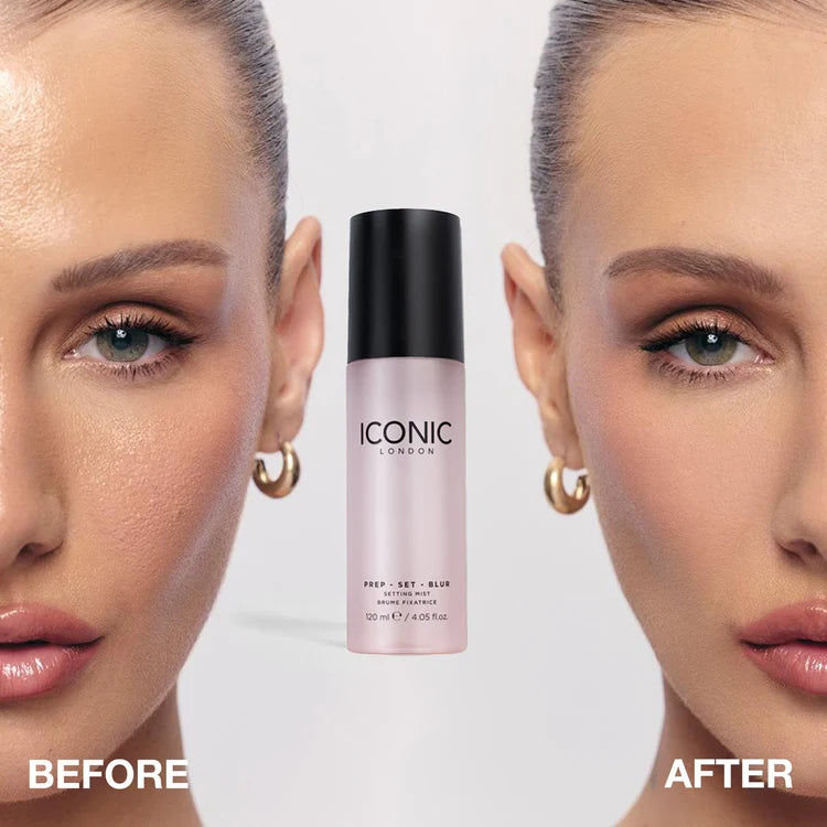 Iconic Prep-Set-Blur Setting Mist Brume Fixmatrice 120ml