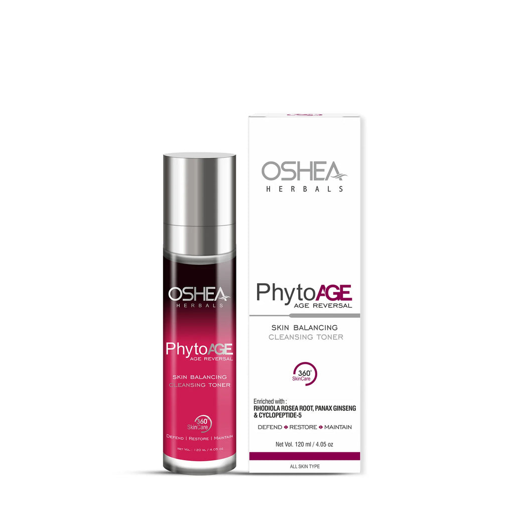 Oshea Herbals Phytoage Age Reversal Skin Balancing Cleansing Toner 120ml