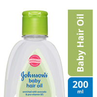 Johnson's Baby Hair Oil Enriched With Avocado & Pro- Vitamin B5 200ml