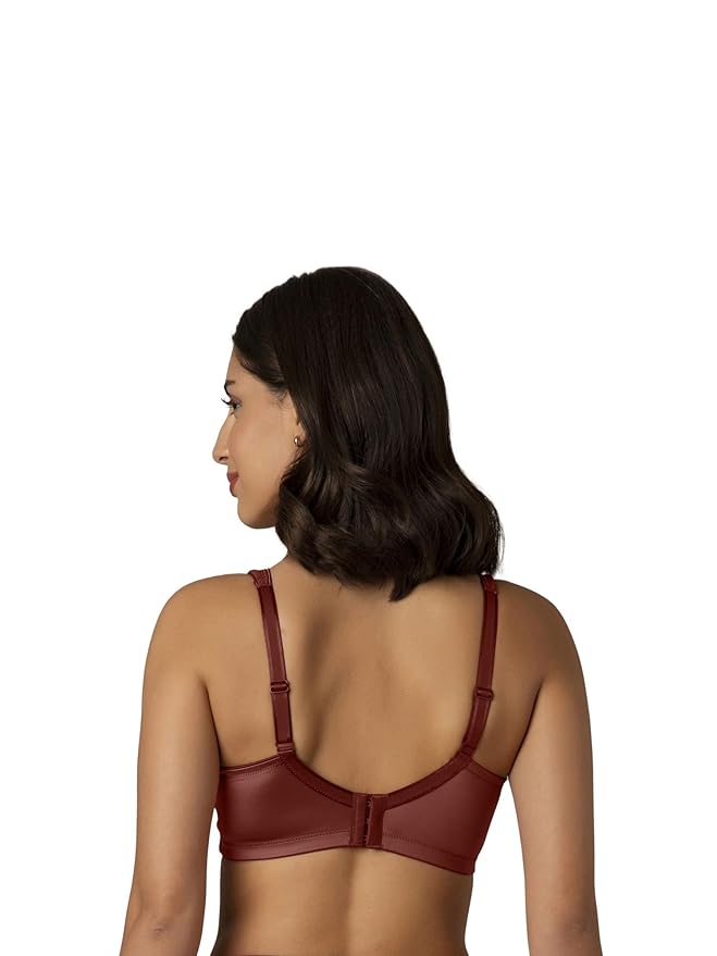 Amante Solid Padded Non-Wired Full Coverage T-Shirt Bra
