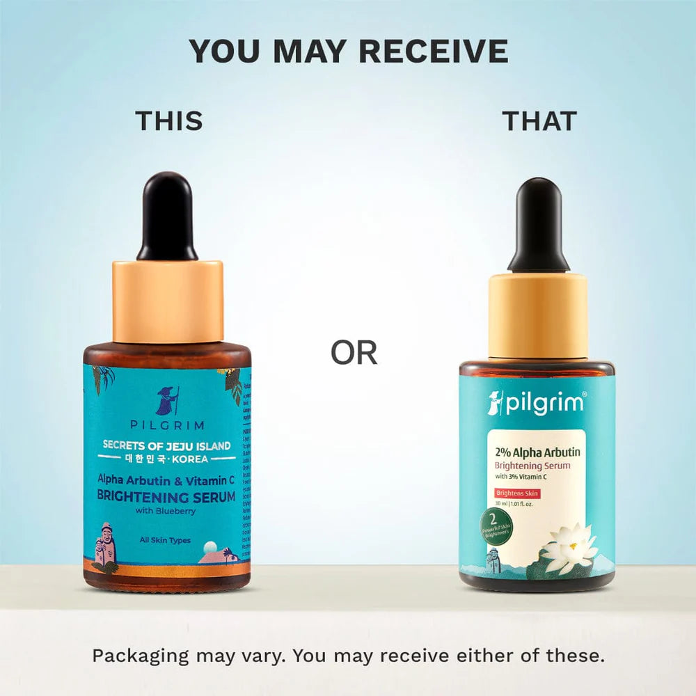pilgrim 2% Alpha Arbutin Brightening Serum With 3% Vitamin C 30ml