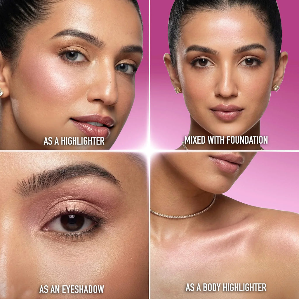 RENEE Yours Truly Strobe Cream | 3-In-1 Highlighter, Primer & Moisturiser, 30g