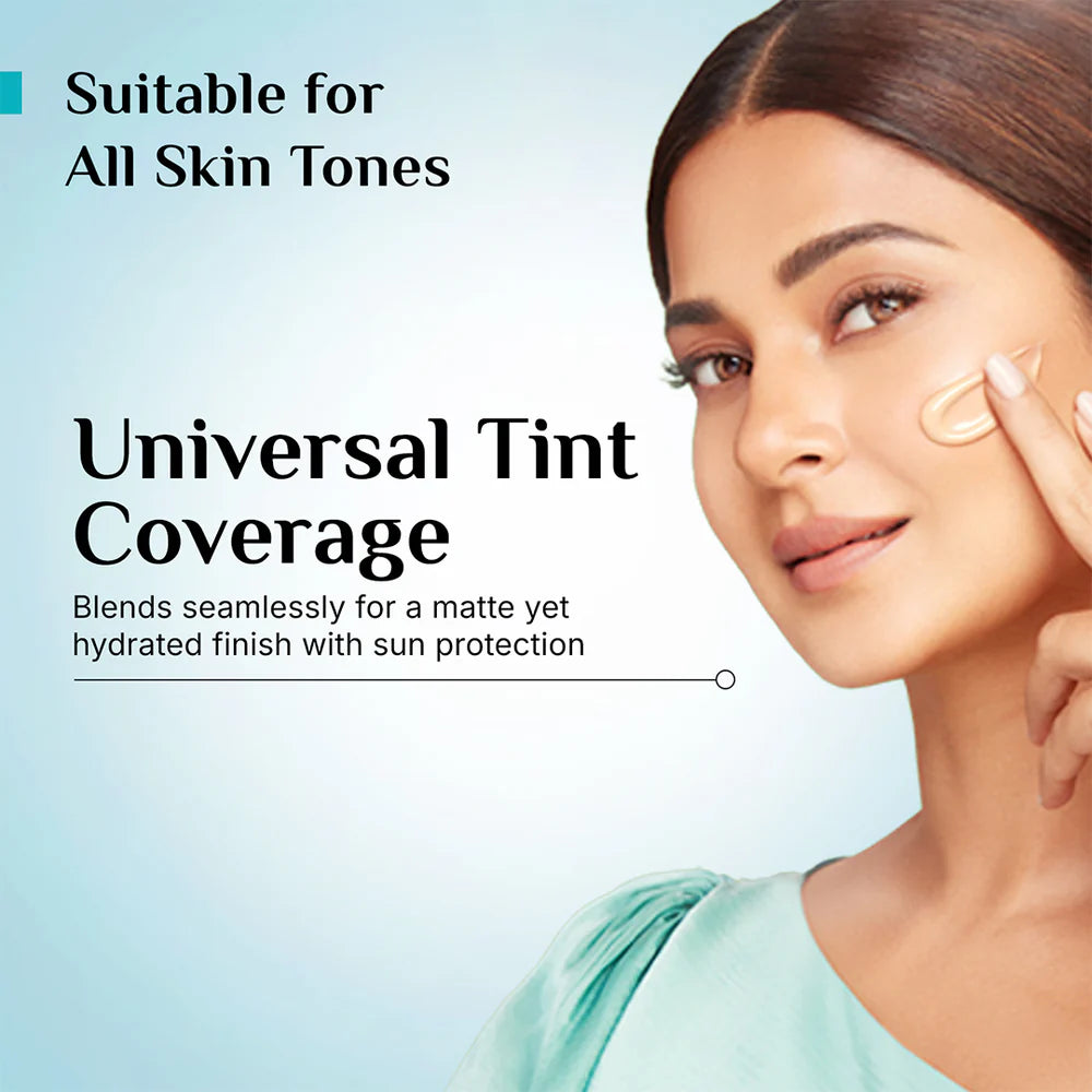 PILGRIM Korean White Lotus Tinted Sunscreen SPF 50+ PA++++ 50ml