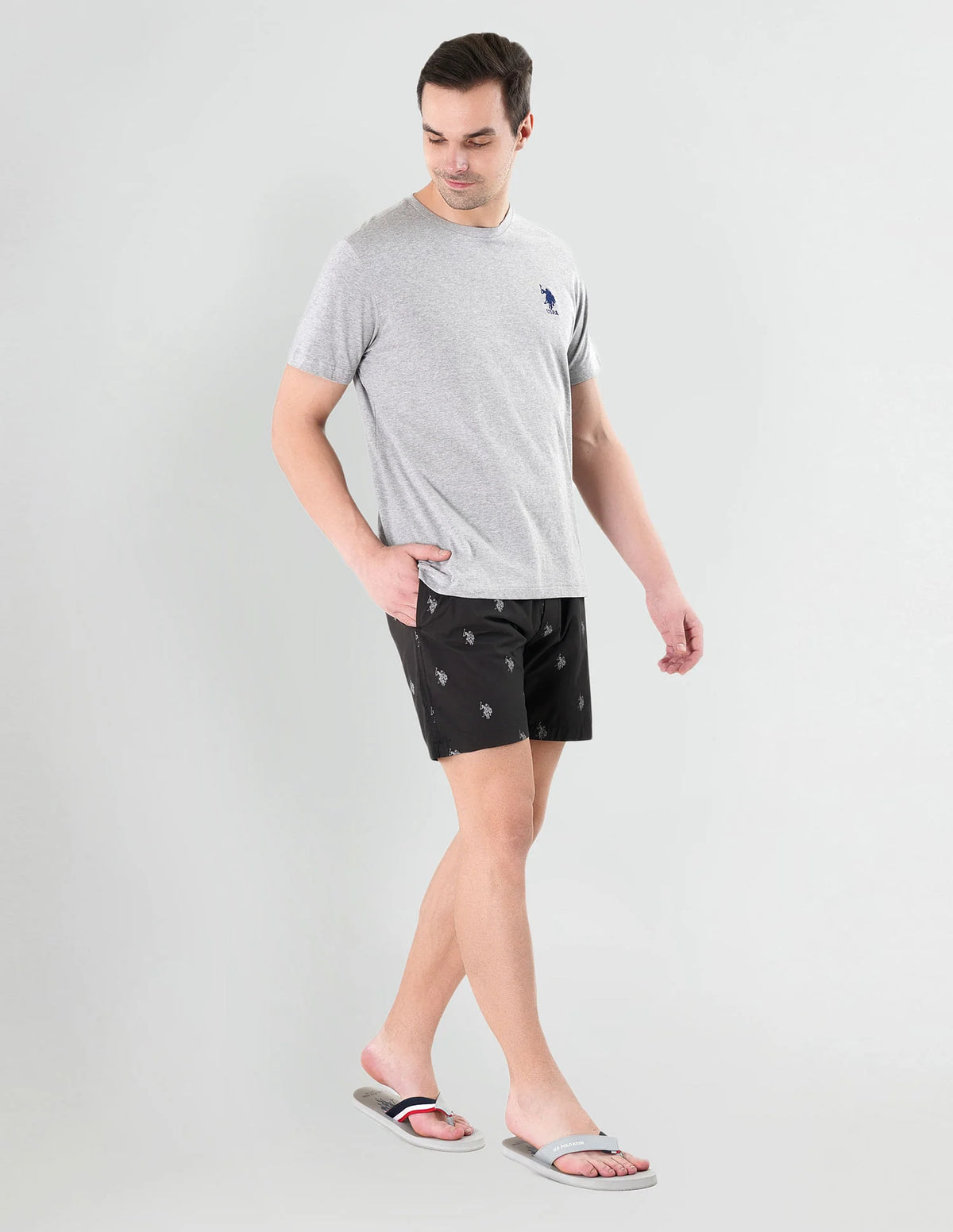 U.S. POLO ASSN. Signature Logo Pure Cotton I021 Boxers - Pack Of 1