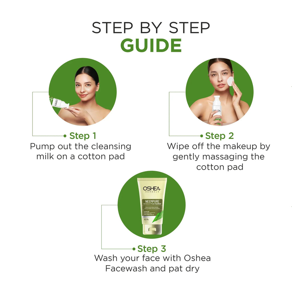 Oshea Herbals Basilclean Cleansing Milk 120ml