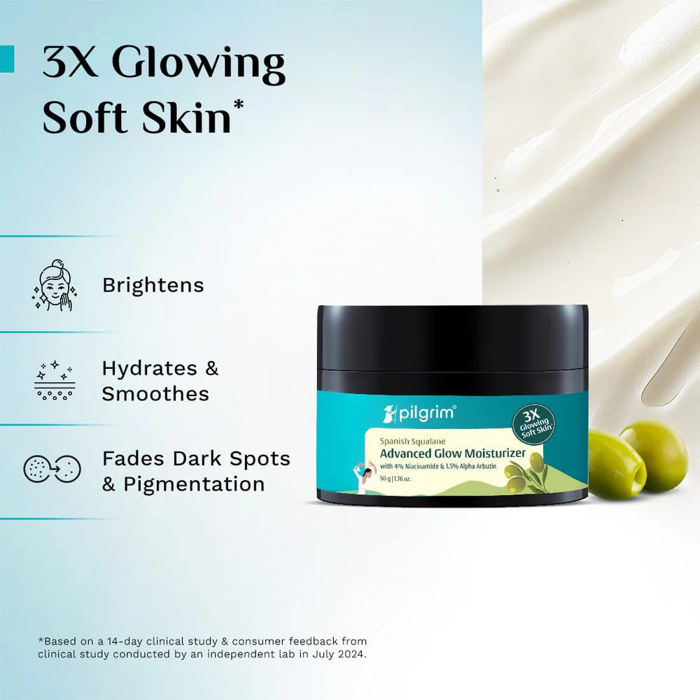 pilgrim Spanish Squalane Glow Moisturizer 50g Spanish Squalane Glow Moisturizer 50g